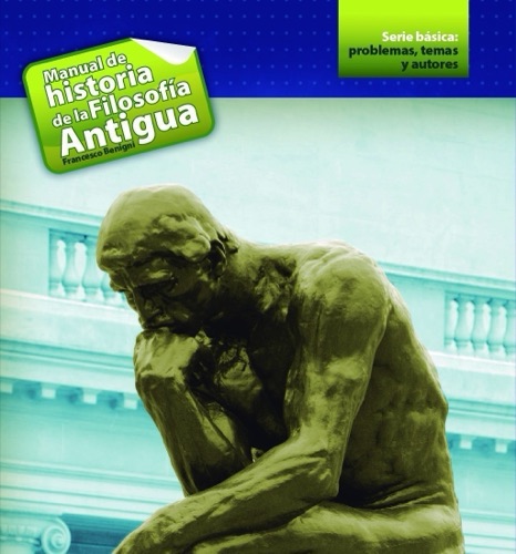 Manual de Historia de la Filosofía Antigua